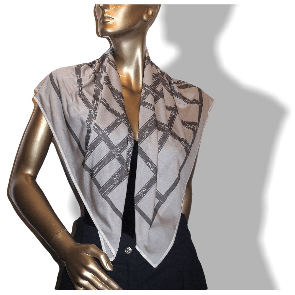 Hermes Bolduc Jersey Fluide 90
