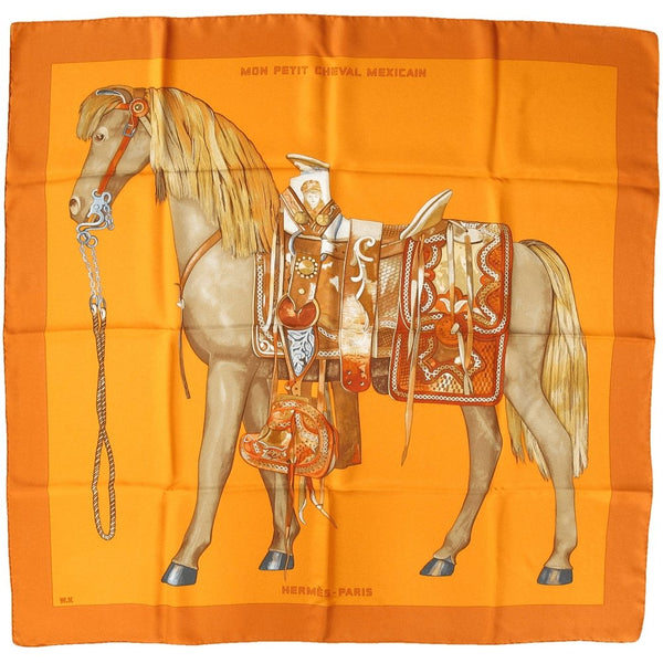 Hermes Mon Petit Cheval Mexicain by Wlodek Kaminski Twill 90