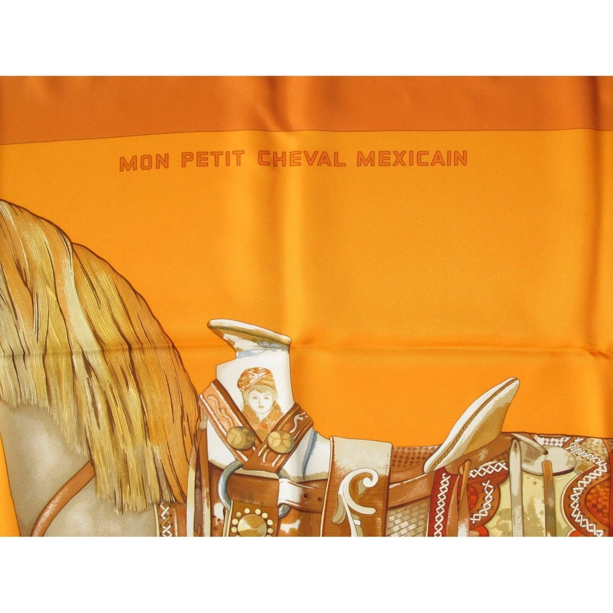 Hermes 2009 Orange Mon Petit Cheval Mexicain by Wlodek Kaminski