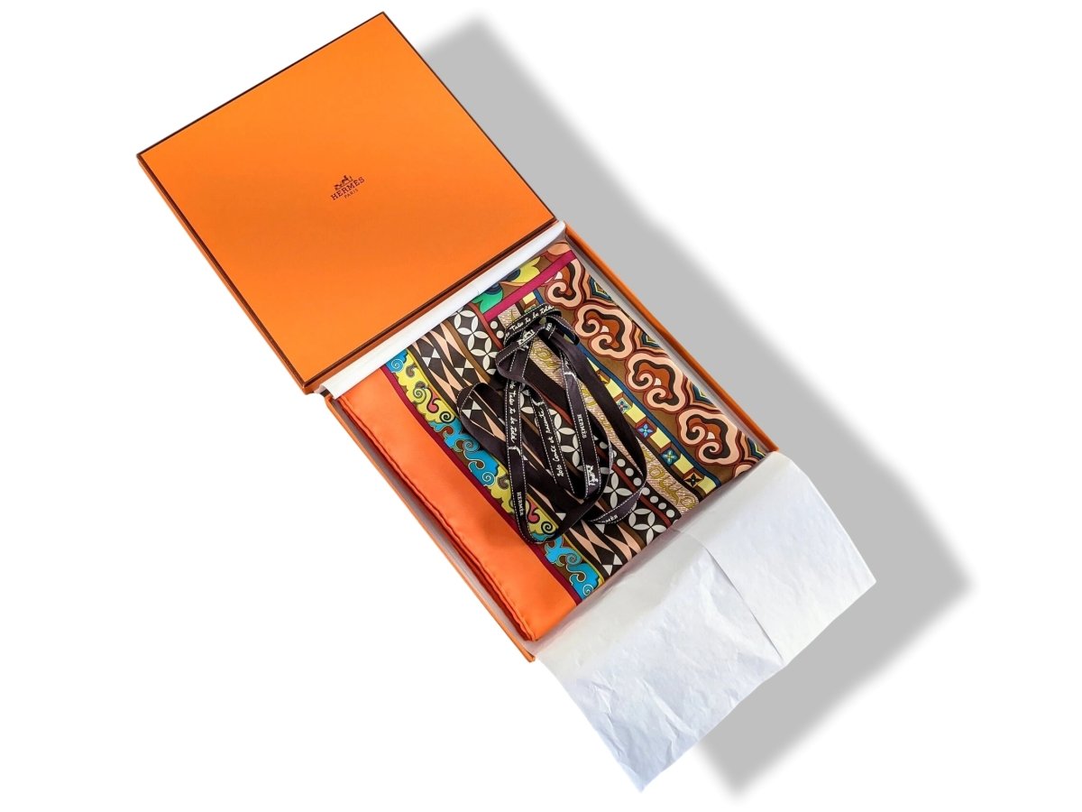 Hermes 2009 Orange/Mutli LA FEMMME AUX SEMELLES DE VENT by Aline Honore