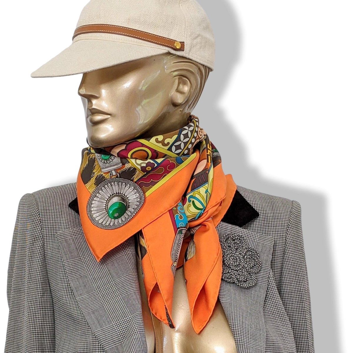 Hermes 2009 Orange/Mutli LA FEMMME AUX SEMELLES DE VENT by Aline Honore