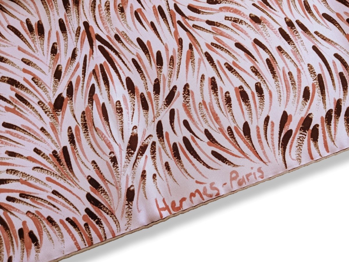 Hermes 2009 Rose Le Reve de Gloria by Gloria Petyarre Twill 90, Mint in Box!