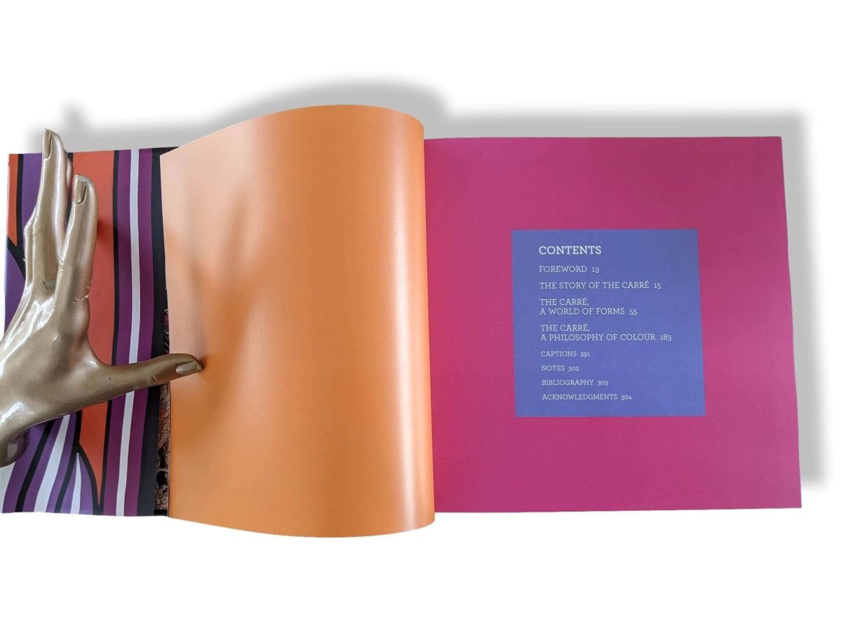 Hermes 2009 THE HERMES CARRE Book by Nadine Coleno, Editions du Regard, Mint! - poupishop