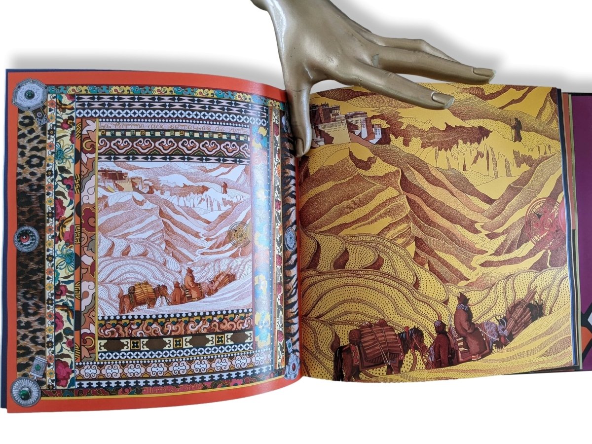 Hermes 2009 THE HERMES CARRE Book by Nadine Coleno, Editions du Regard, Mint! - poupishop