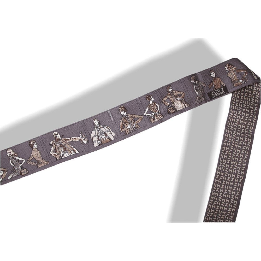 Hermes 2010 Etoupe Printemps Ete 69, Automne Hiver 70 Twilly, NIB! - poupishop