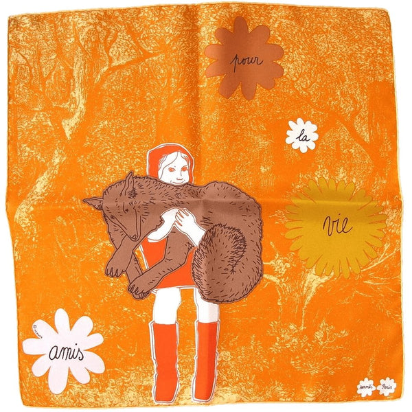 Hermes 2010 Special Issue Orange Amis pour la vie by Agathe Gonnet Gavroche 42cm, NIB! - poupishop