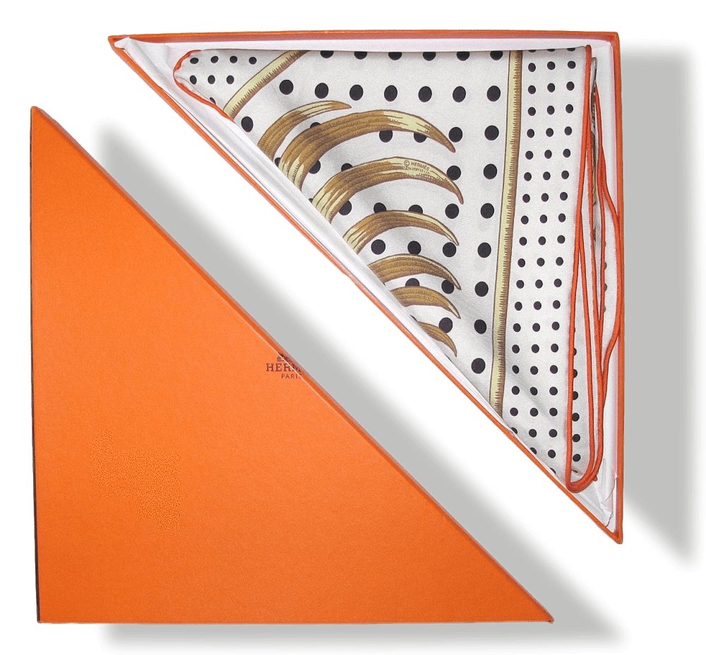 Hermes Tigre Royal with Polka Dots Pointu with Tassels Pompons