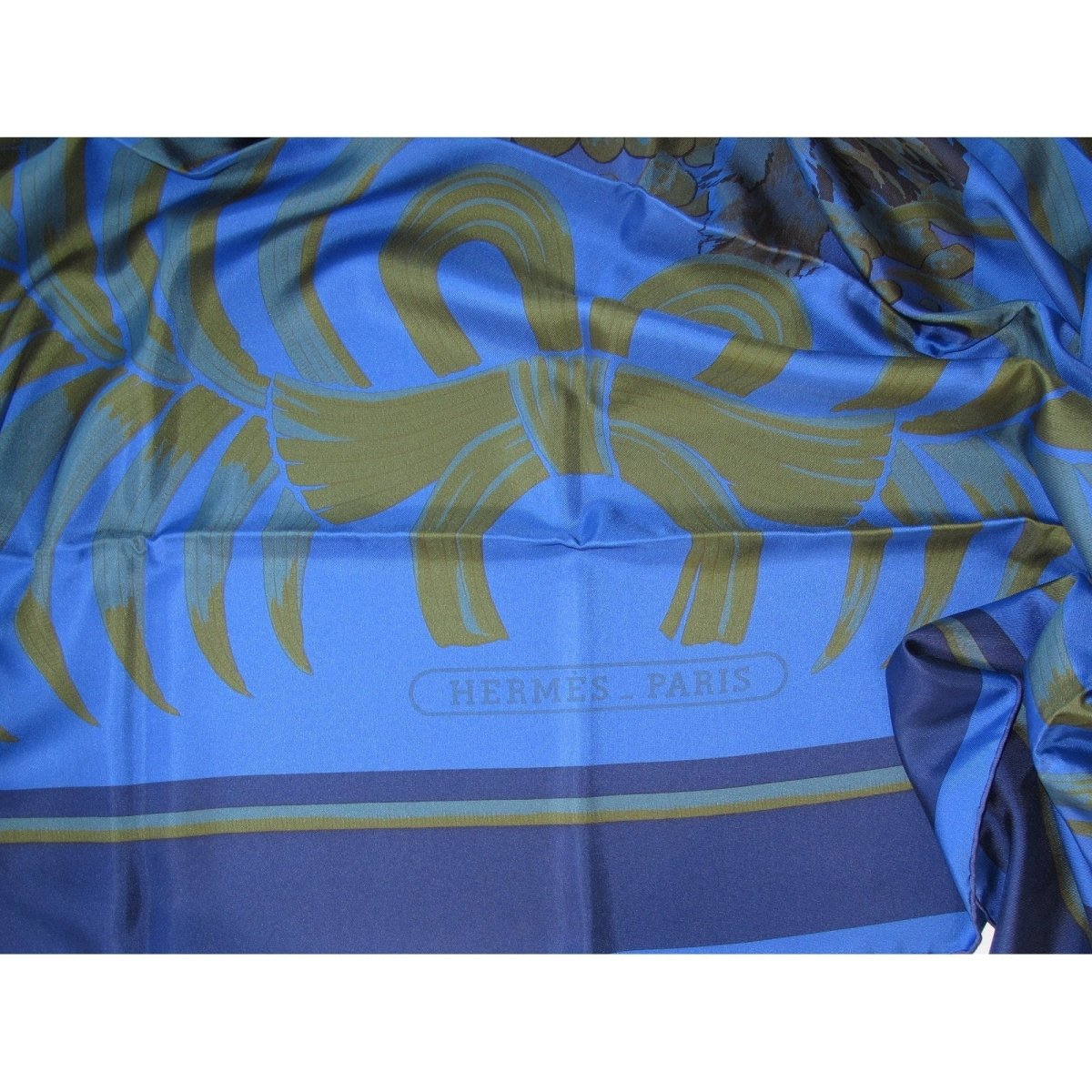Hermes Tigre Royal Dip Dye Silk Shawl 140