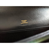 Hermes 2010s Limited Edition Black Satin CONSTANCE ELAN 25 Bag Handbag, Rare! - poupishop