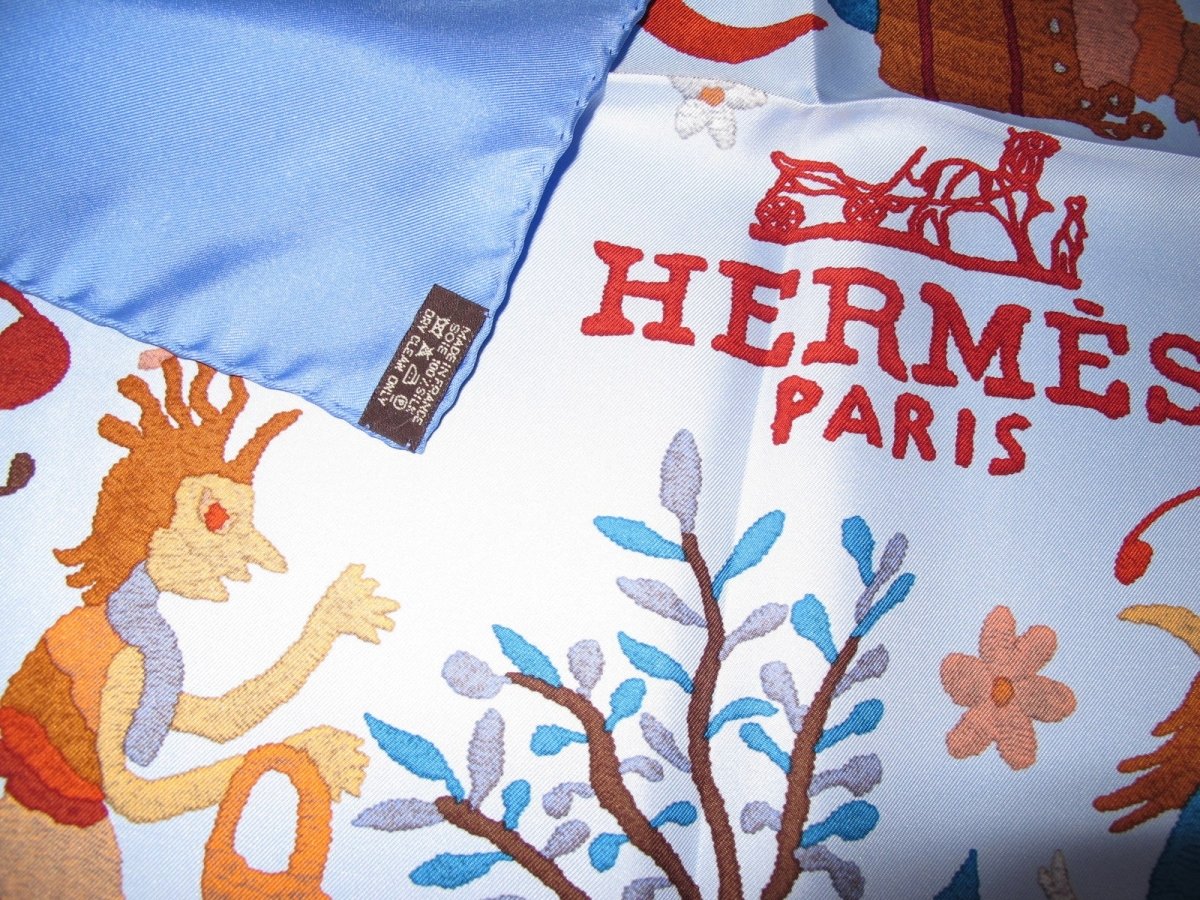 Hermes DIN TINI YA ZUE Twill 90