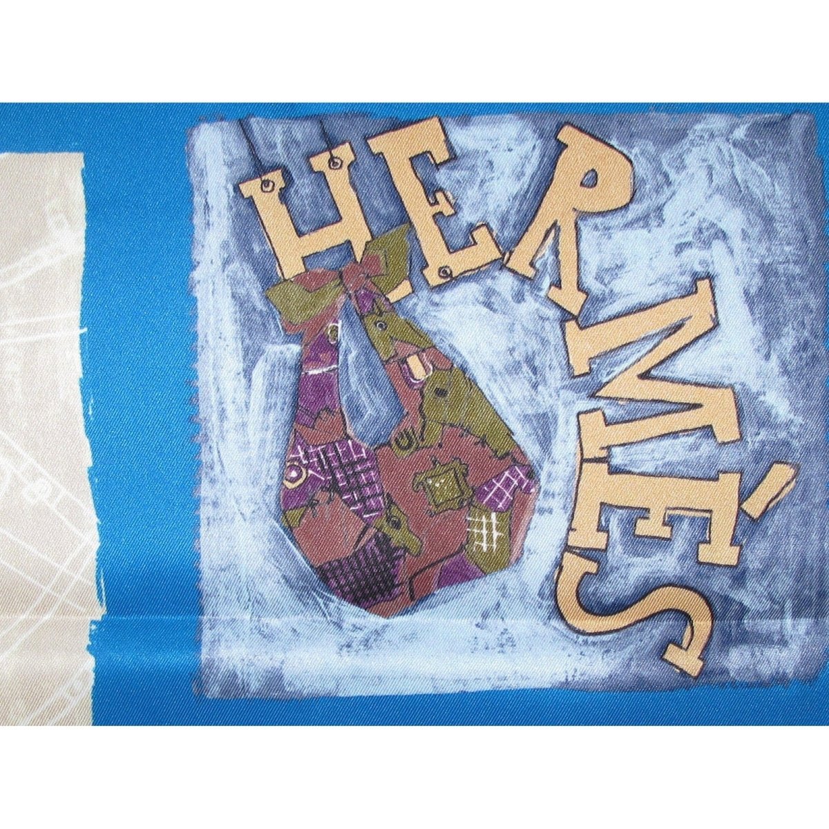 Hermes J'aime mon Carre Vintage Silk 70