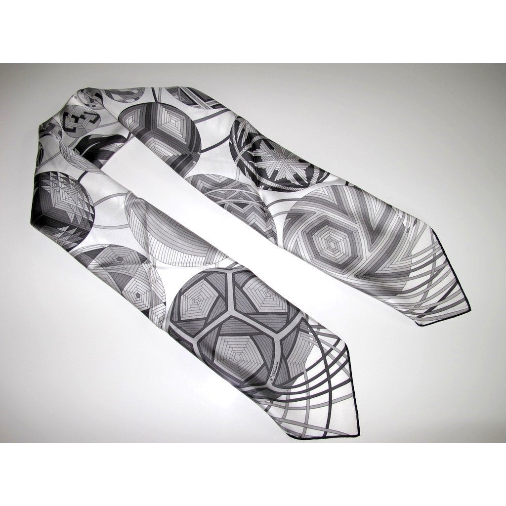 Hermes 2011 B/W L'Art du Temari Twill 90 New!