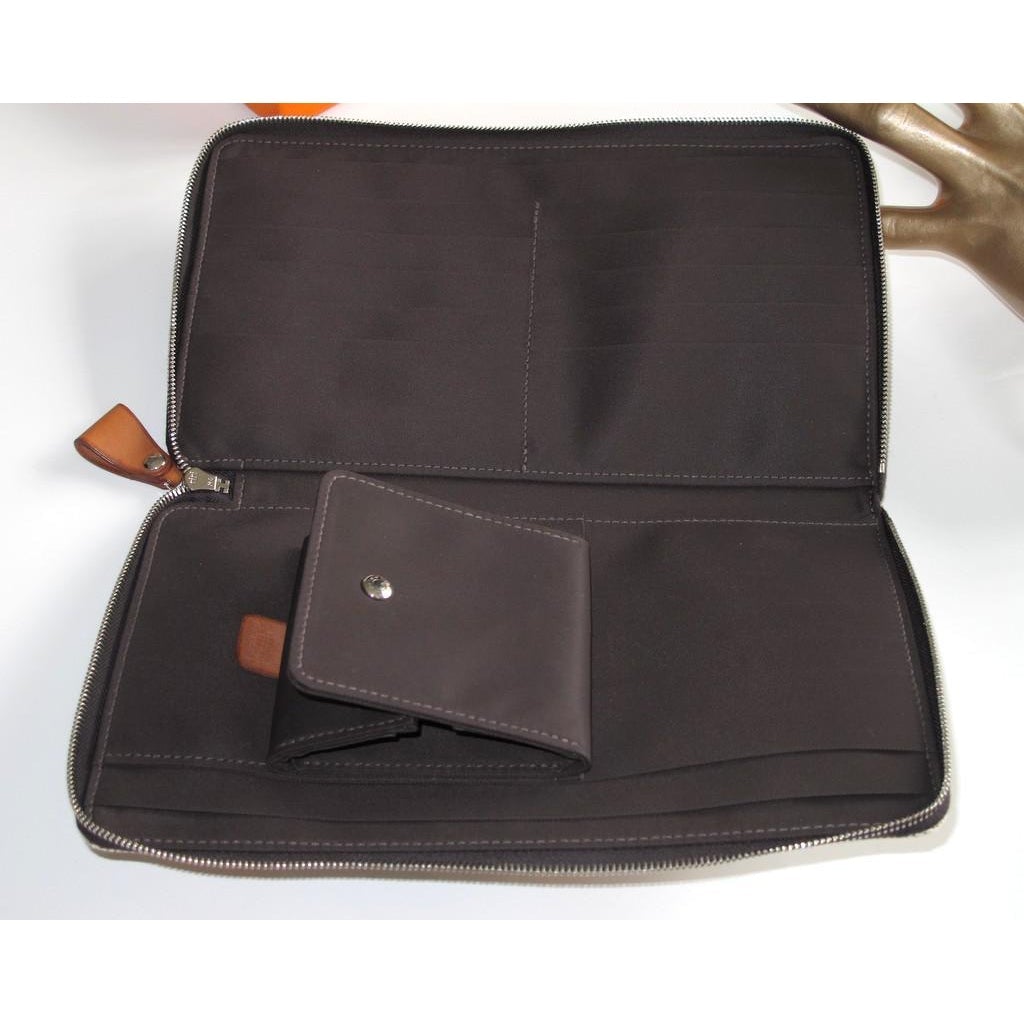 Hermes 2011 Quadrige Azap Zip Wallet GM