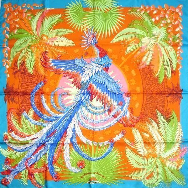 Hermes 2011 cw02 Twill 90 Mythiques Phoenix New in Box!