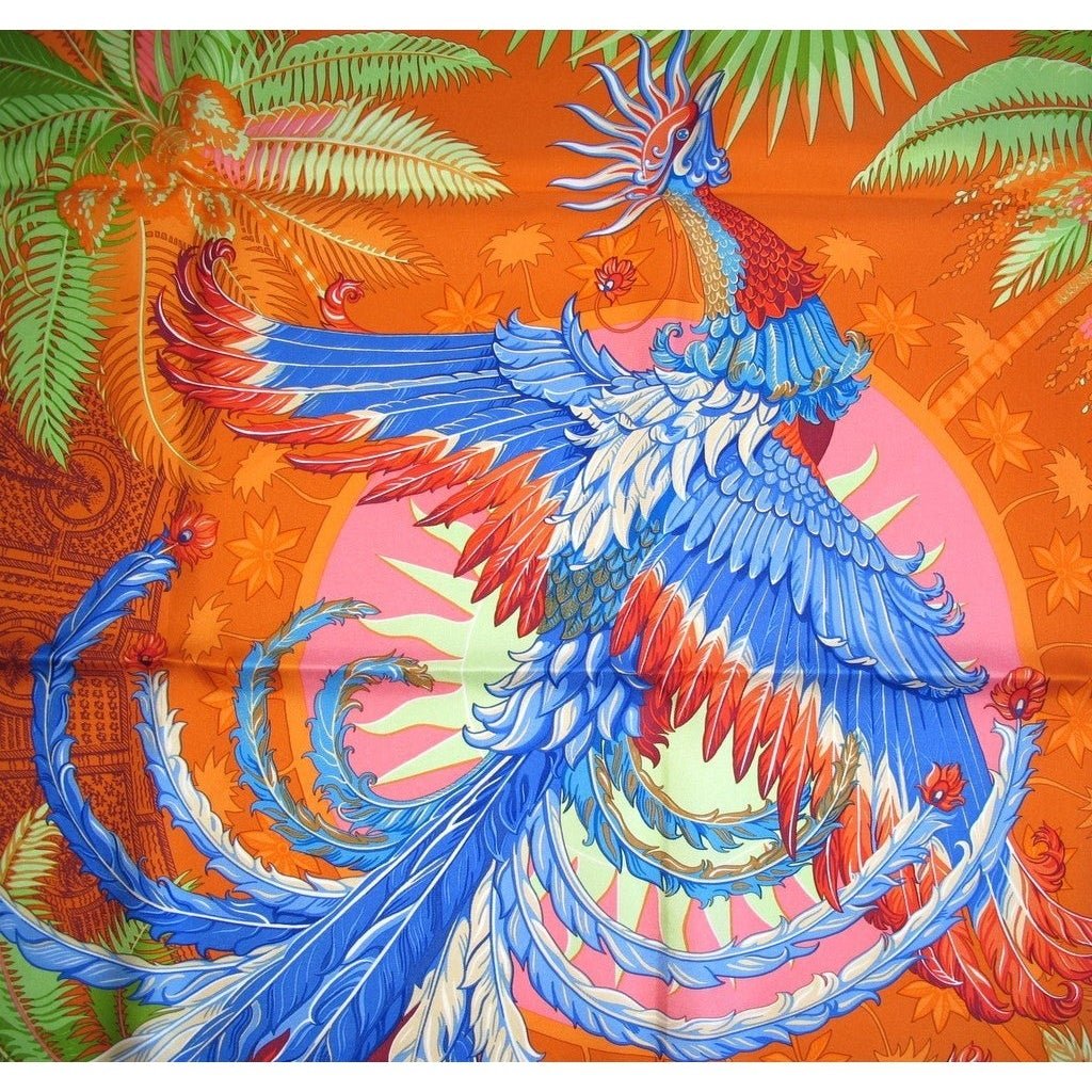 Hermes 2011 cw02 Twill 90 Mythiques Phoenix New in Box!