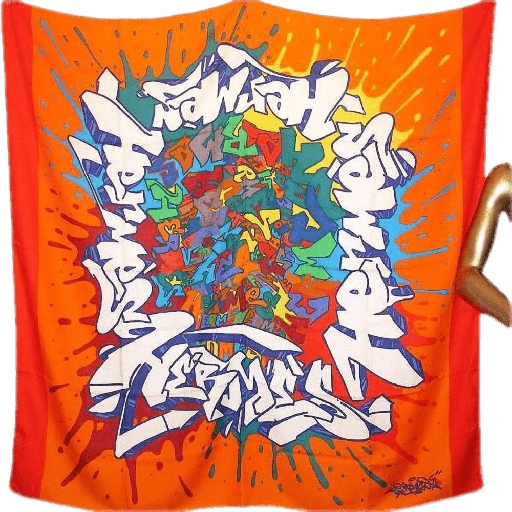 Hermes Graff Cashmere Shawl 140 