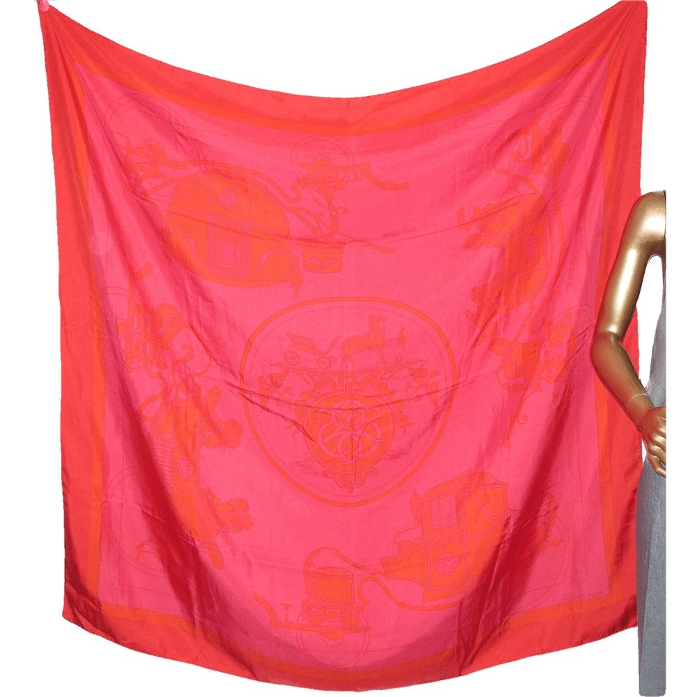 Hermes Ex Libris Dip Dye Surteint by Hugo Grygkar Silk 140