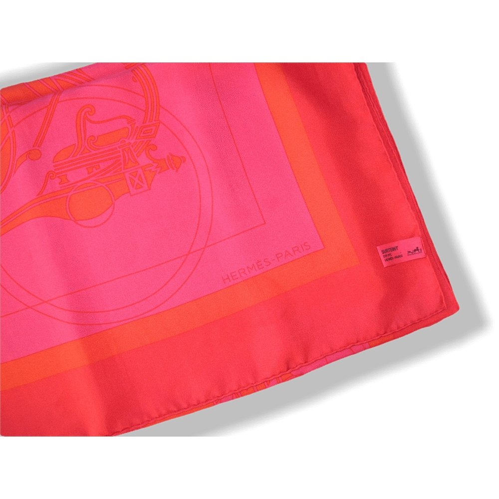 Hermes Ex Libris Dip Dye Surteint by Hugo Grygkar Silk 140