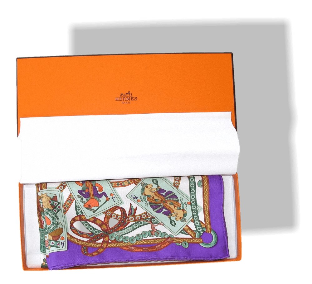 Hermes Dame de Coeur, A vous l'honneur! by Pierre Marie Gavroche Pochette Twill 45
