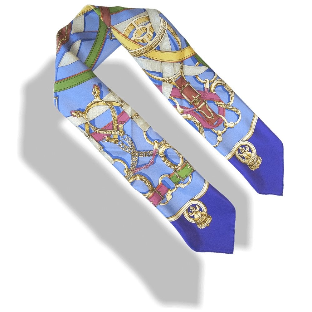 Hermes Cavalcadour by Henri d'Origny Twill Silk 90