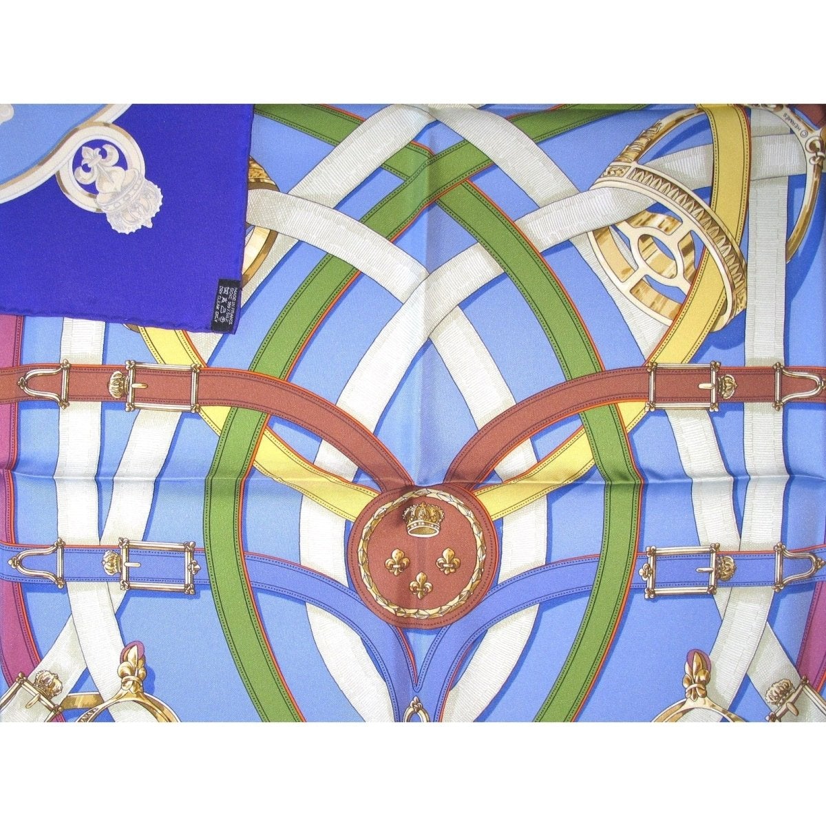 Hermes Cavalcadour by Henri d'Origny Twill Silk 90