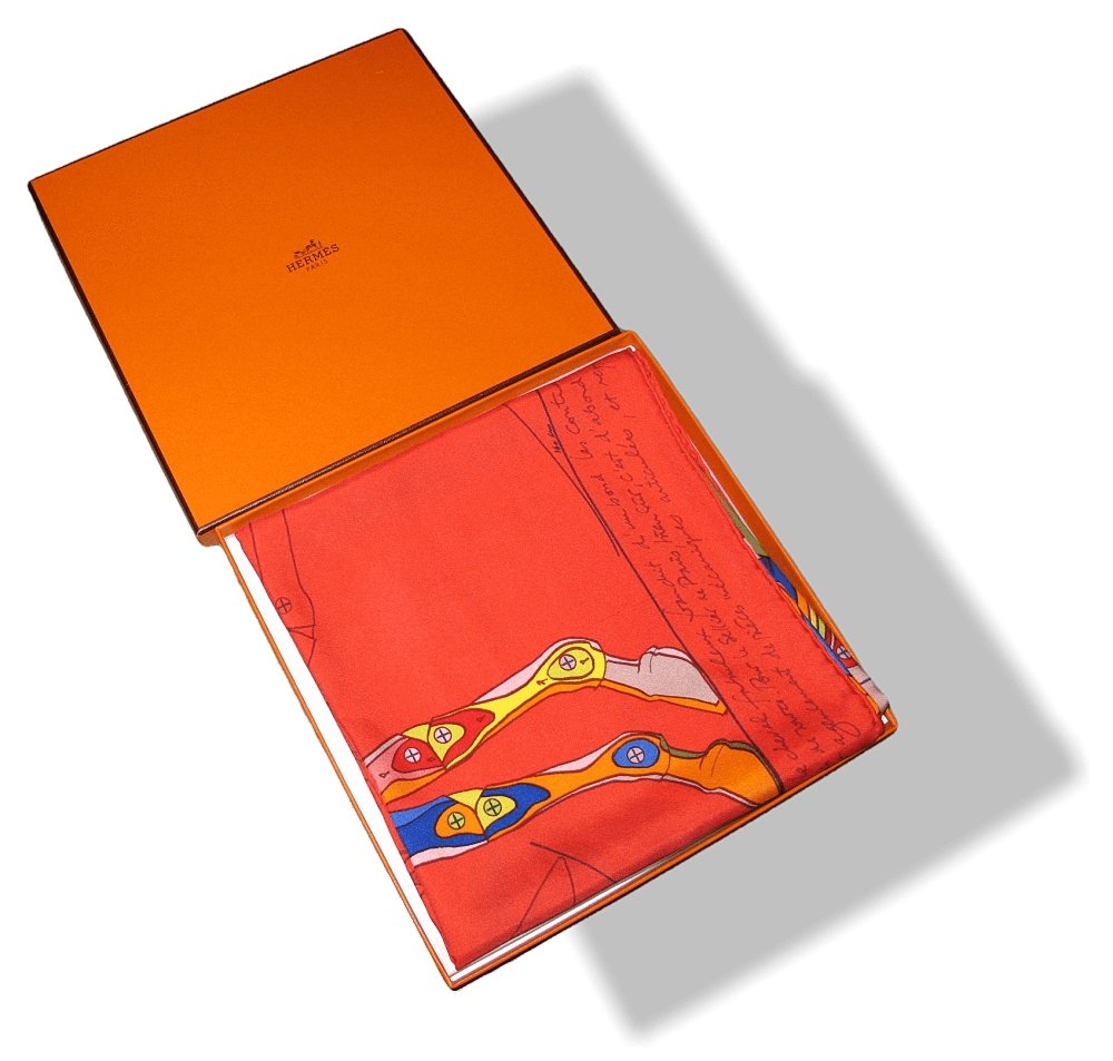 Hermes Le Pegase d'Hermès Twill 90