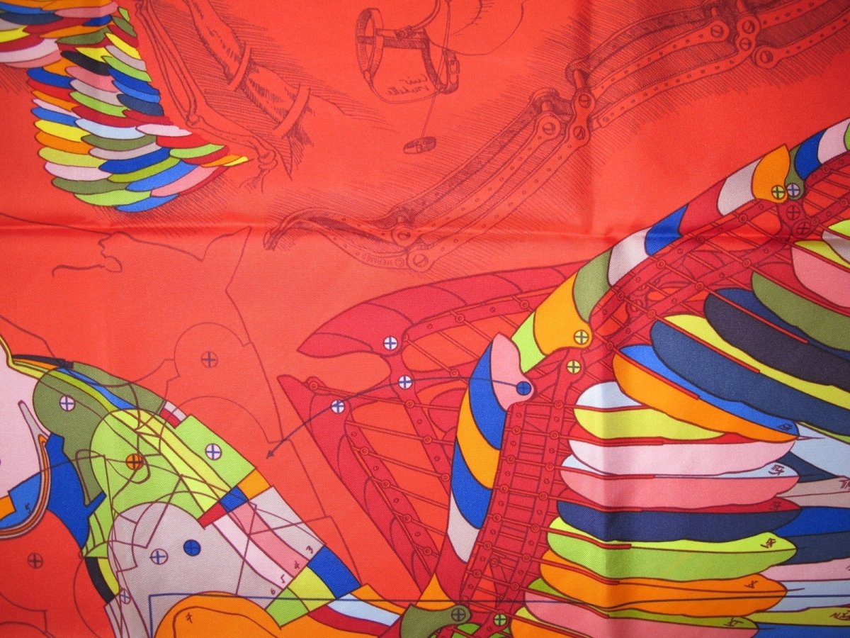 Hermes Le Pegase d'Hermès Twill 90