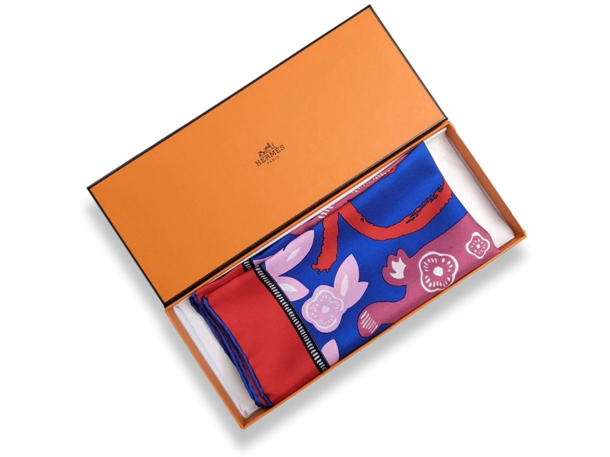 Hermes 2011 Rouge/Bleu/Rose Chinese Zodiac 