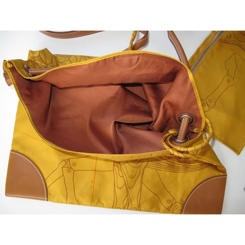 Hermes pegase silk city bag