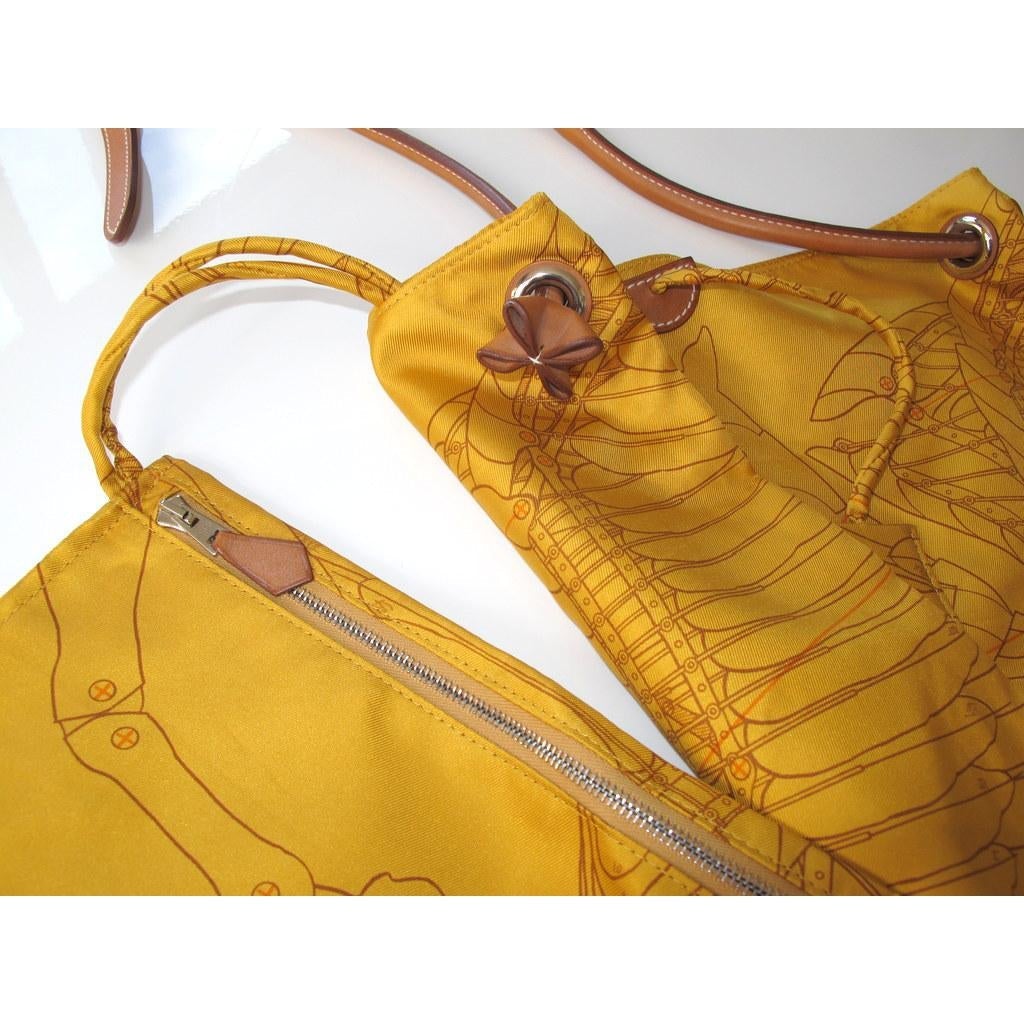 Hermes 2011 Silk @ Barenia Pegase Silk City Unisex Bag, New! - poupishop