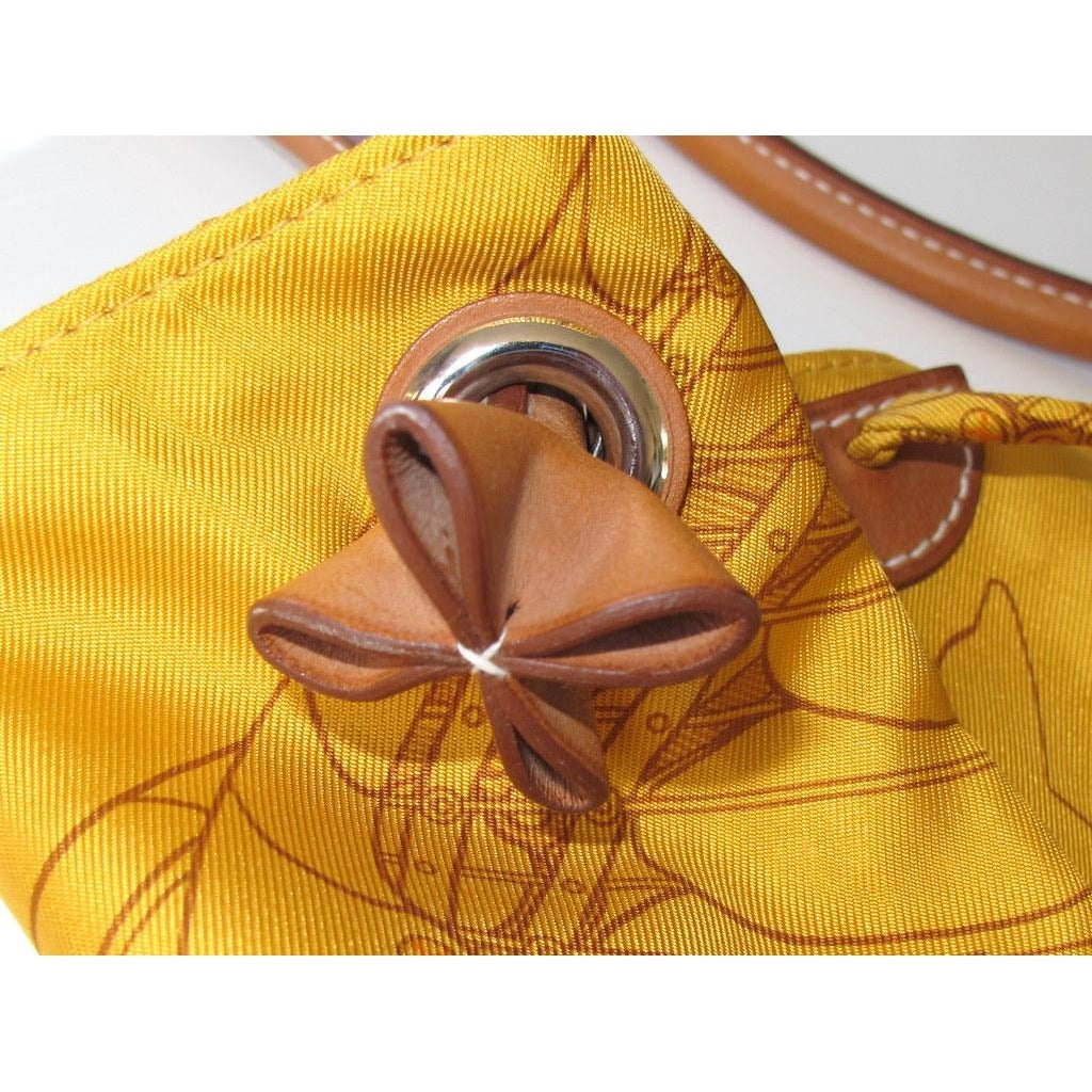 Hermes pegase silk city bag