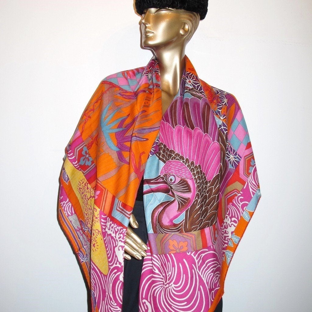Hermes 2012 Ex-Libris en Kimonos Shawl GM