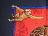 Hermes Tendresse Feline by Robert Dallet Blanc Matt Overprint Twill 90