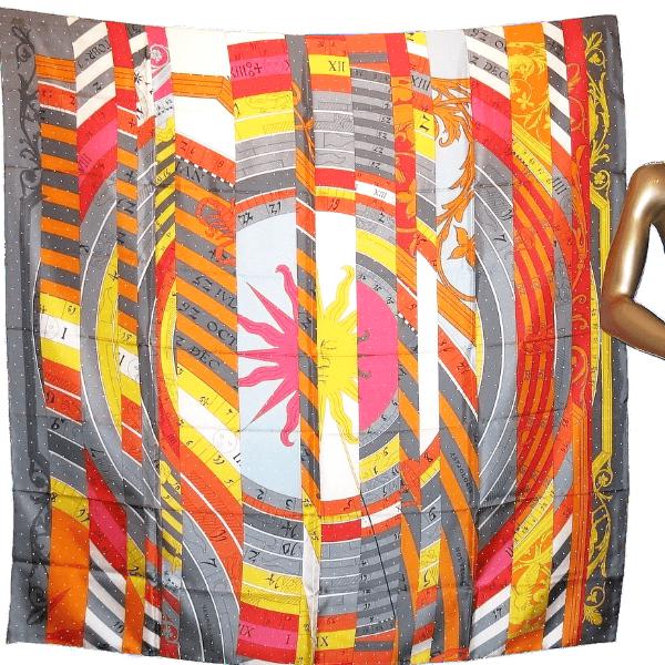 Hermes 2012 Limited cw15 Nouvelle Astrologie Perforee Silk 140 Rare, NIB! - poupishop