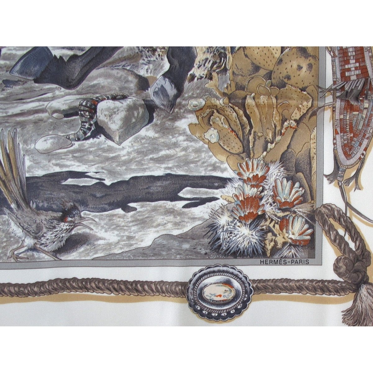 Hermes 2012 Pony Express by Kermit Oliver with Blanc Matte Overlay