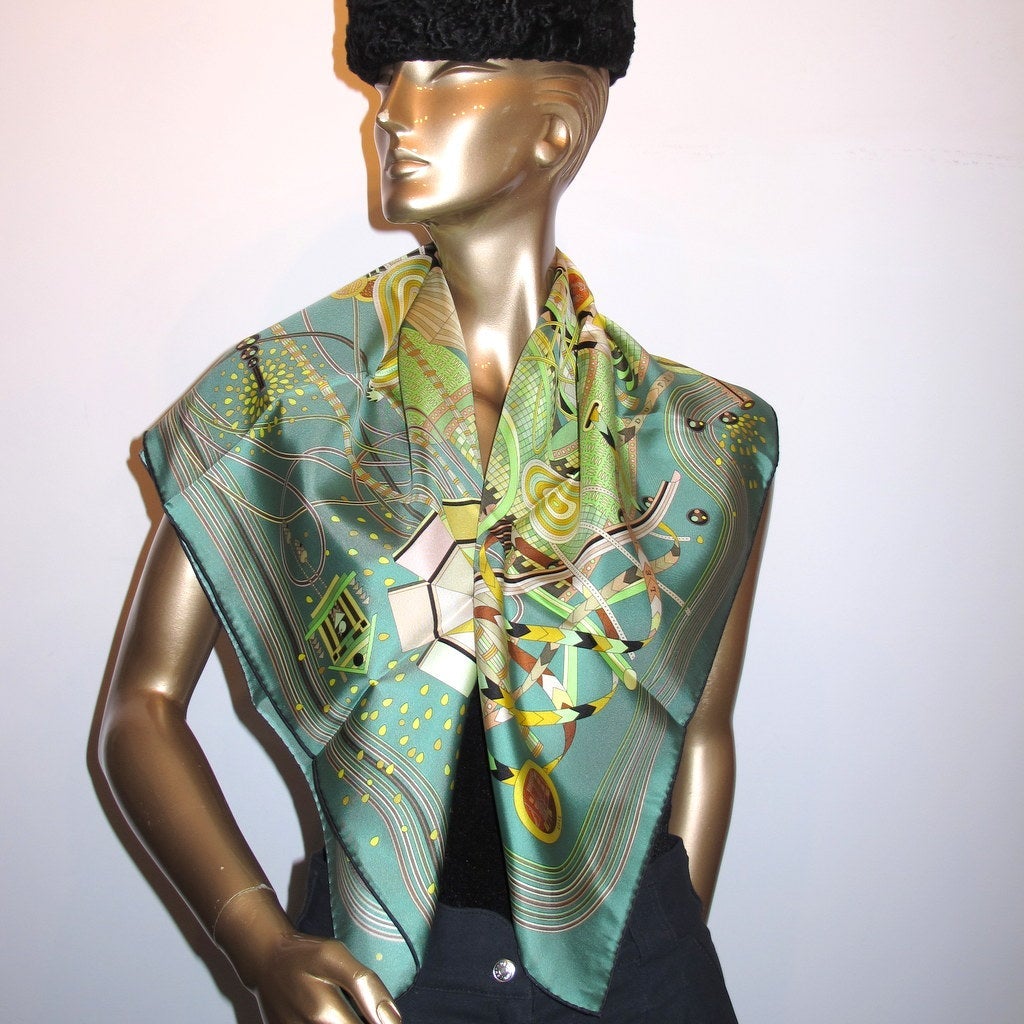 Hermes 2012 Vert/Ochre Laboratoire de Temps
