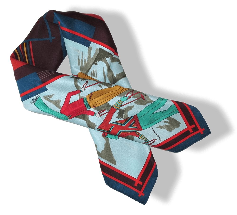 Hermes Aux Sports d'Hiver Silk 70