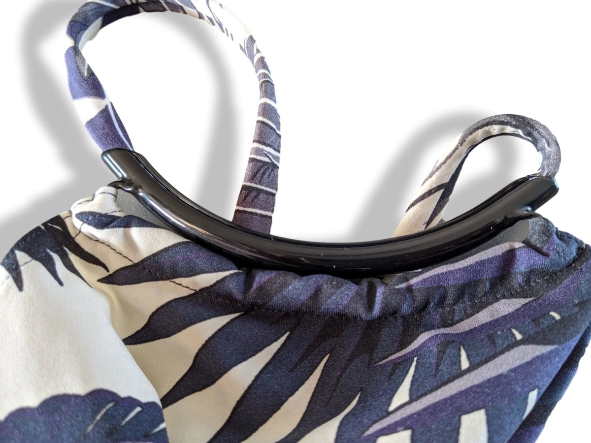 Hermes 2013 Bleu Nuit MYTHIQUES PHOENIX Swimsuit 1pc Sz36 - poupishop