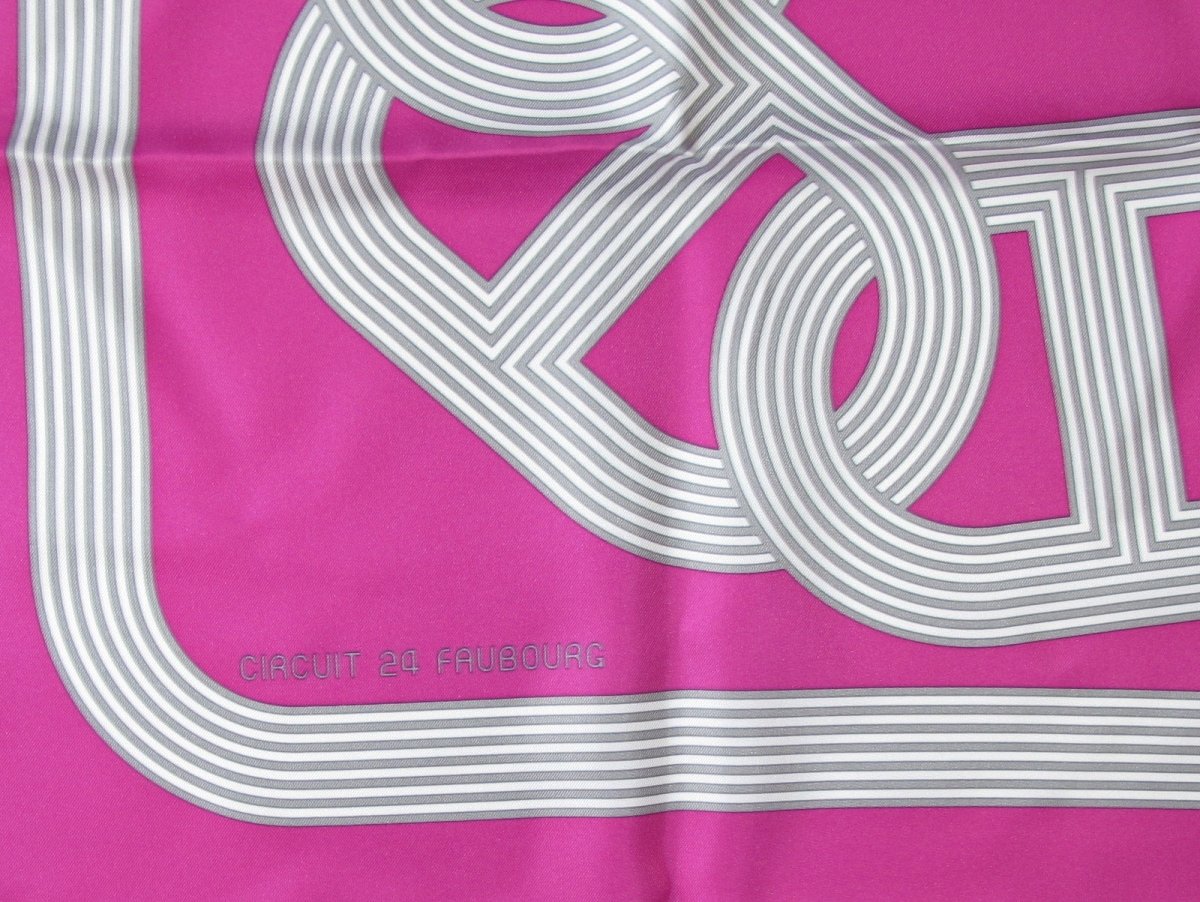 Hermes 2013 Special Limited Issue Circuit 24 Faubourg for Imagine Twill 90cm, NIB with Card! - poupishop