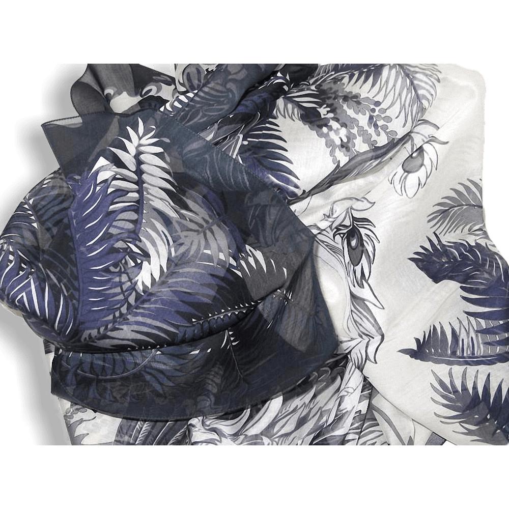 Hermes 2014 Bleu Nuit Mythique Phoenix Cotton Pareo Rare, NWT! - poupishop