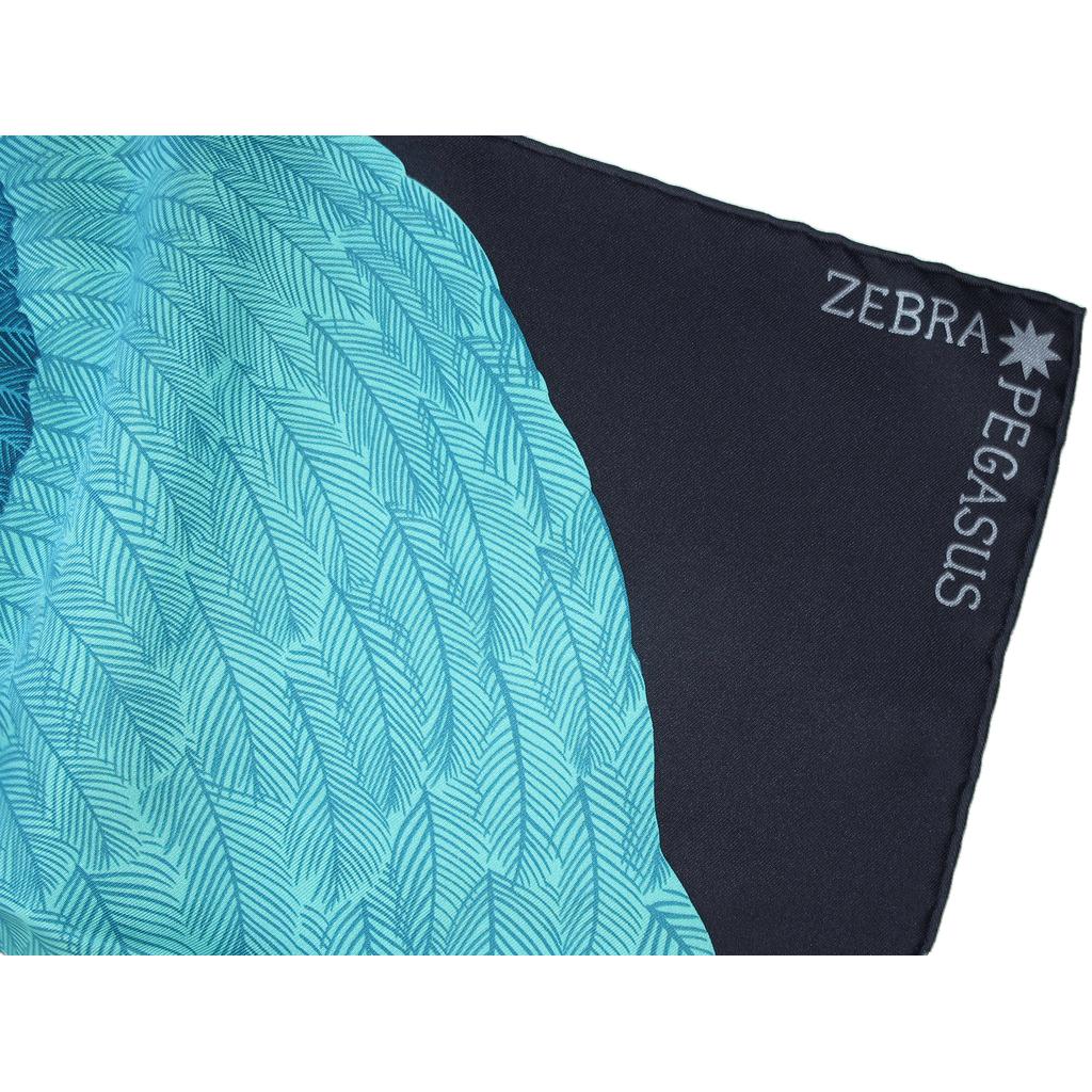 Hermes 2014 Blue Zebra Pegasus by Alice Shirley Twill 90cm - poupishop
