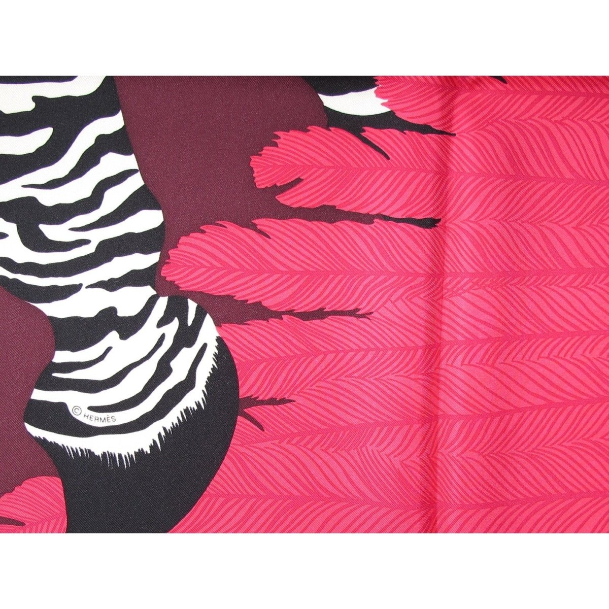 Hermes Zebra Pegasus Twill 90