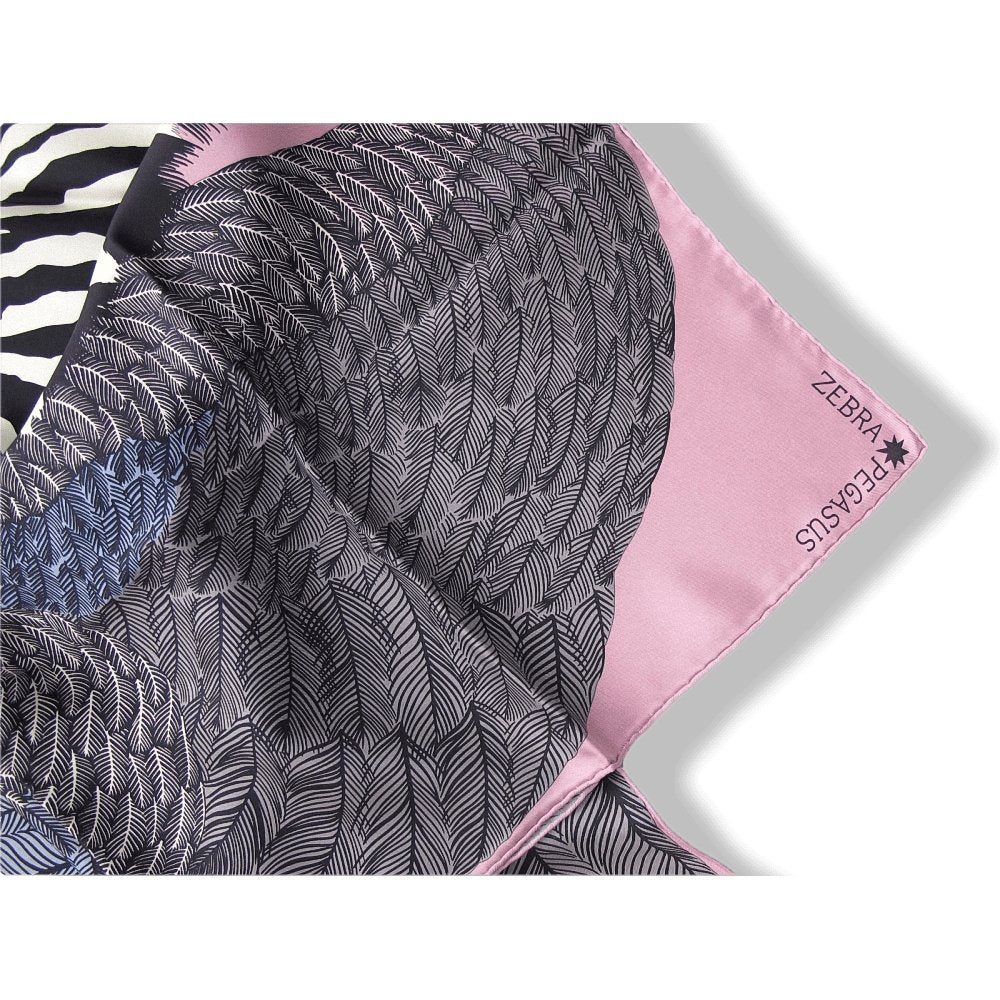 Hermes Zebra Pegasus by Alice Shirley Twill 90