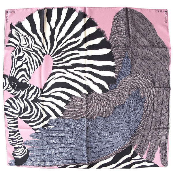 Hermes Zebra Pegasus by Alice Shirley Twill 90