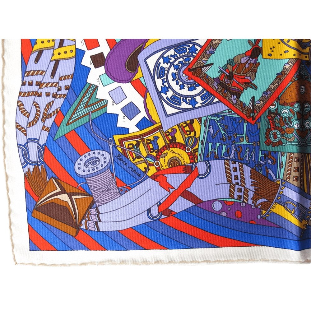 Hermes Madame Soie Twill Gavroche