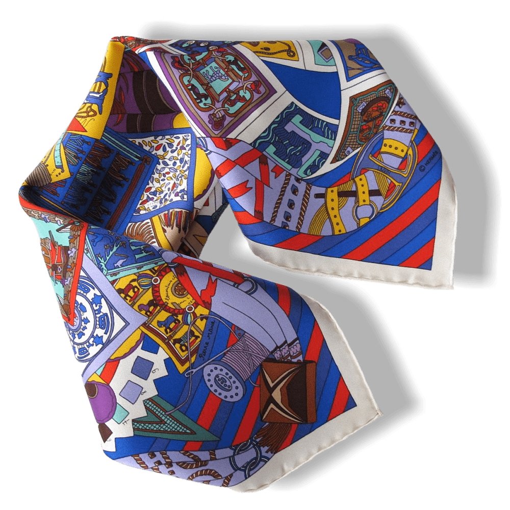 Hermes Madame Soie Twill Gavroche