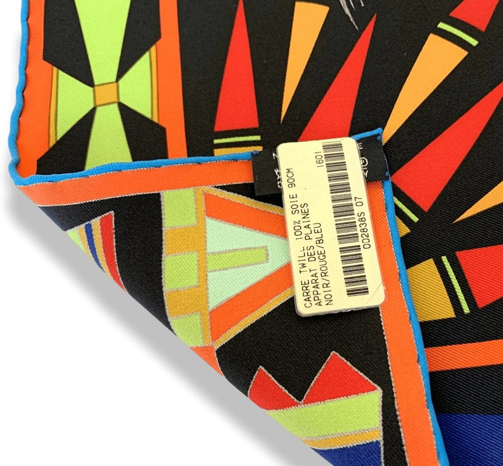 Hermes APPARAT DES PLAINES by Antoine Tzapoff Twill 90
