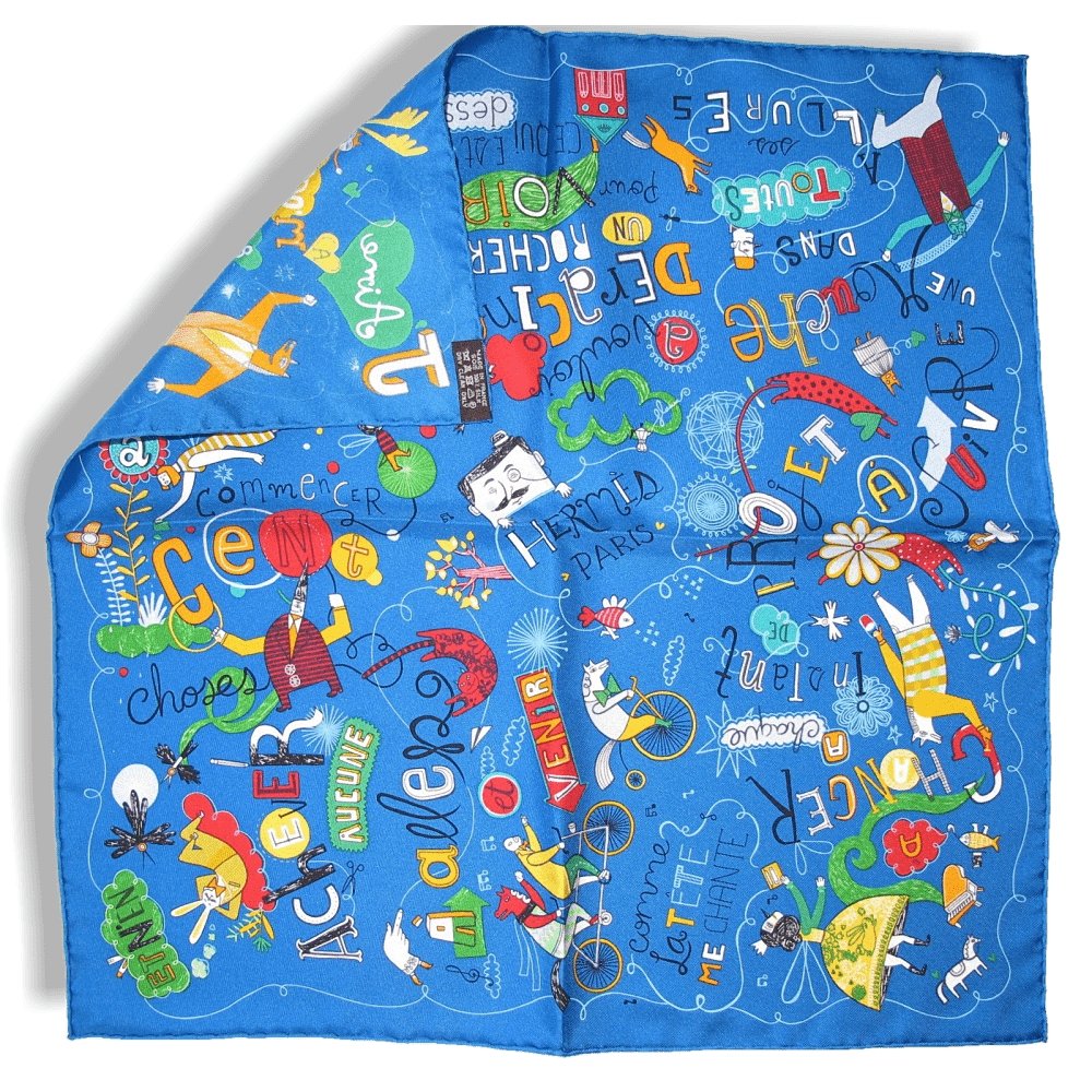 Hermes 2015 Blue Confessions Twill Gavroche