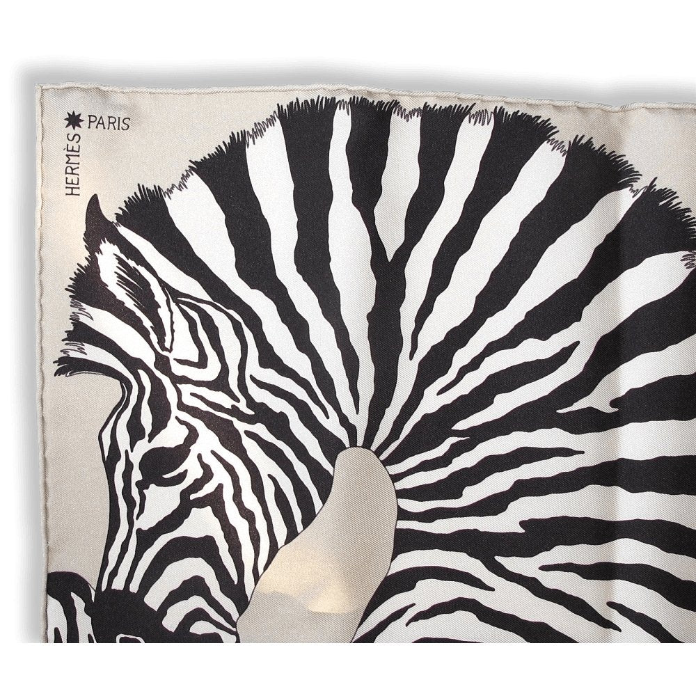 Hermes Zebra Pegasus Twill Gavroche 42cm