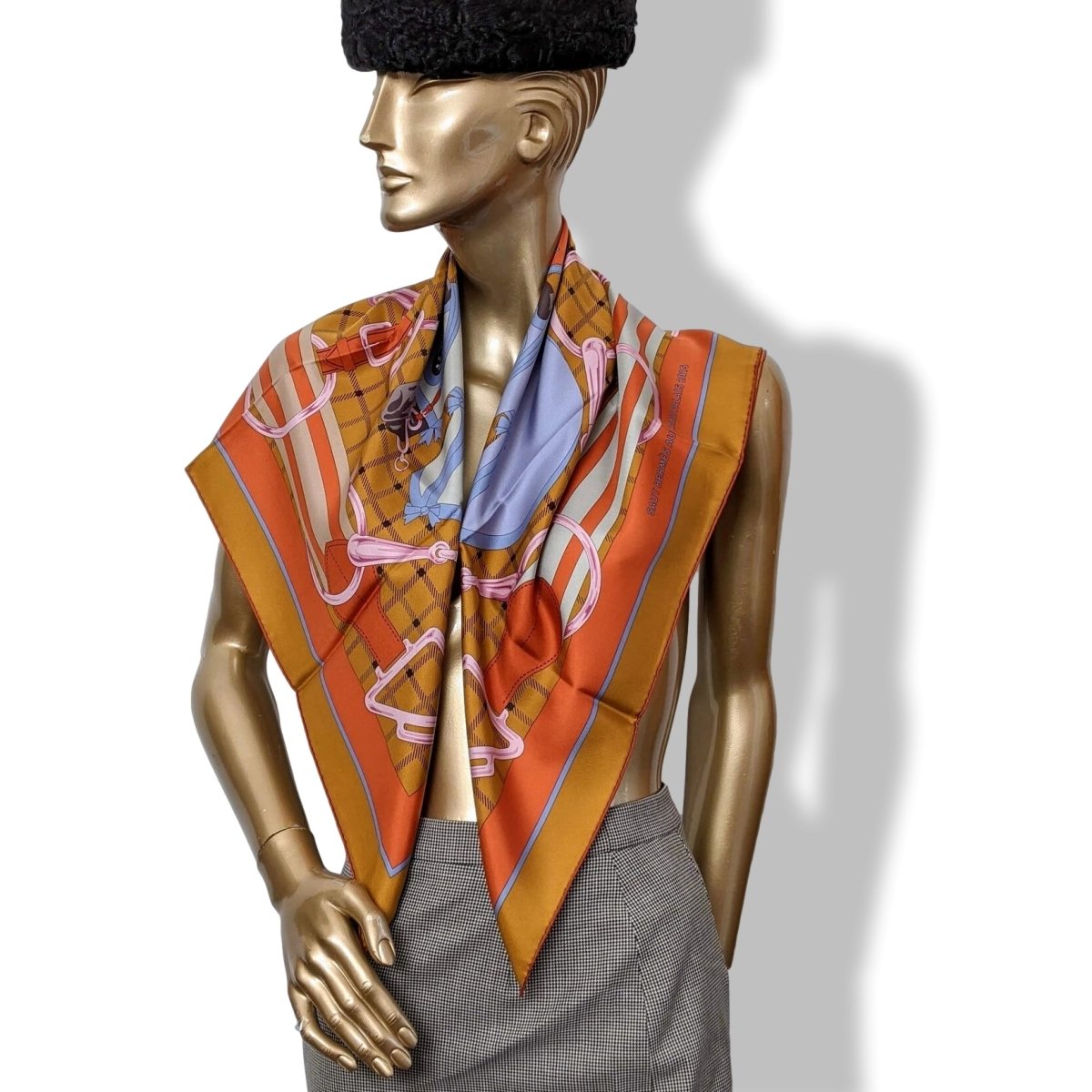 Hermes 2015 Special Issue Saut au Grand Palais TATERSALE Twill 90, Limited in Box!